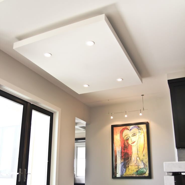 floating drop ceiling panel