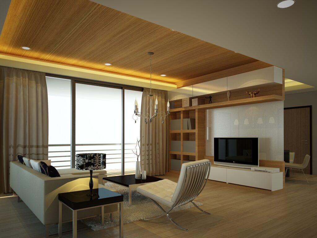 plafon UPVC maple wood DR.HOUZ