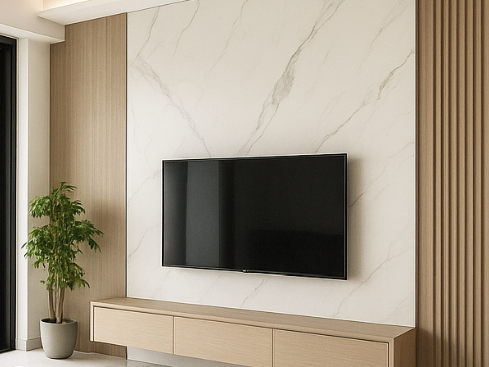 gambar wallboard untuk backdrop TV