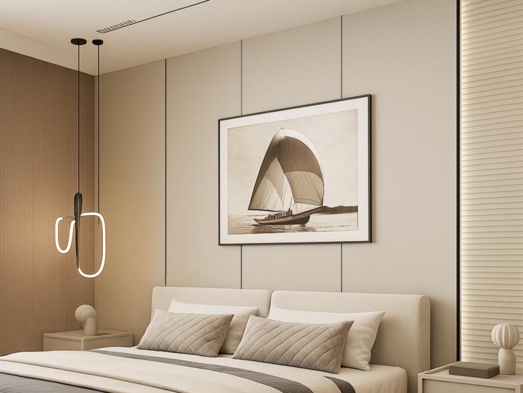 pengaplikasian pada kamar tidur