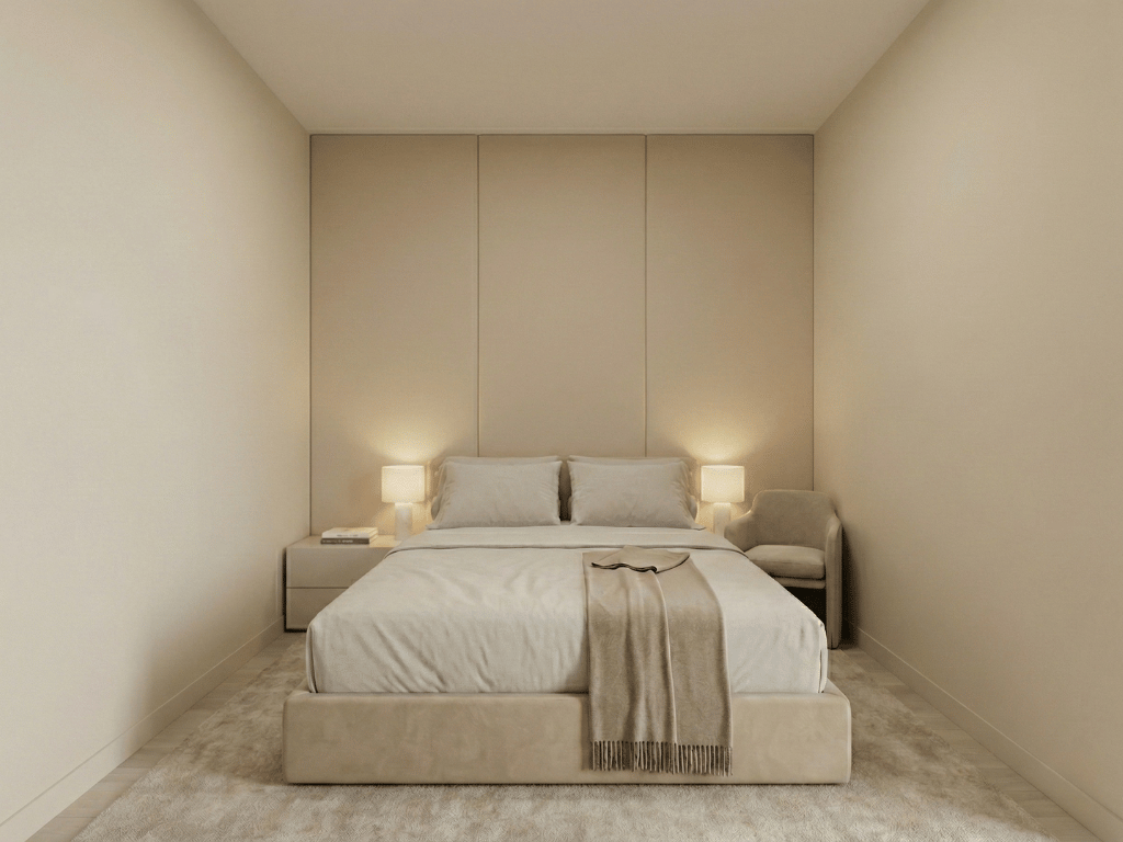 Tips Interior Kamar Sempit dengan wallboard kamar tidur