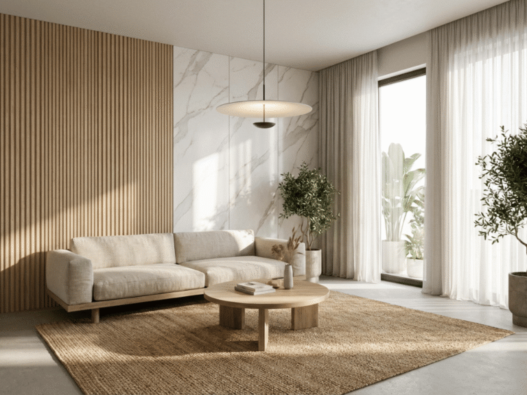 kombinasi wall panel dan wallboard