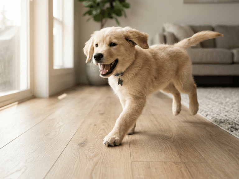 lantai hewan peliharaan spc flooring