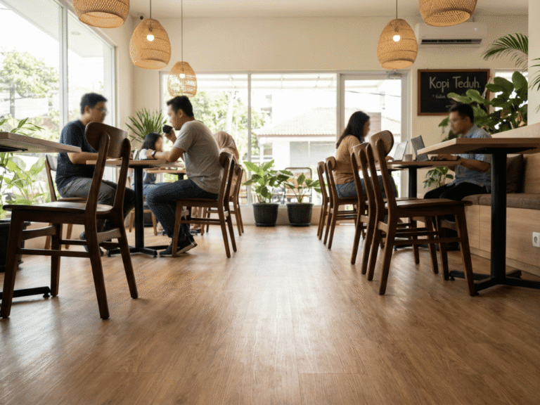 lantai tahan gores untuk fasilitas umum