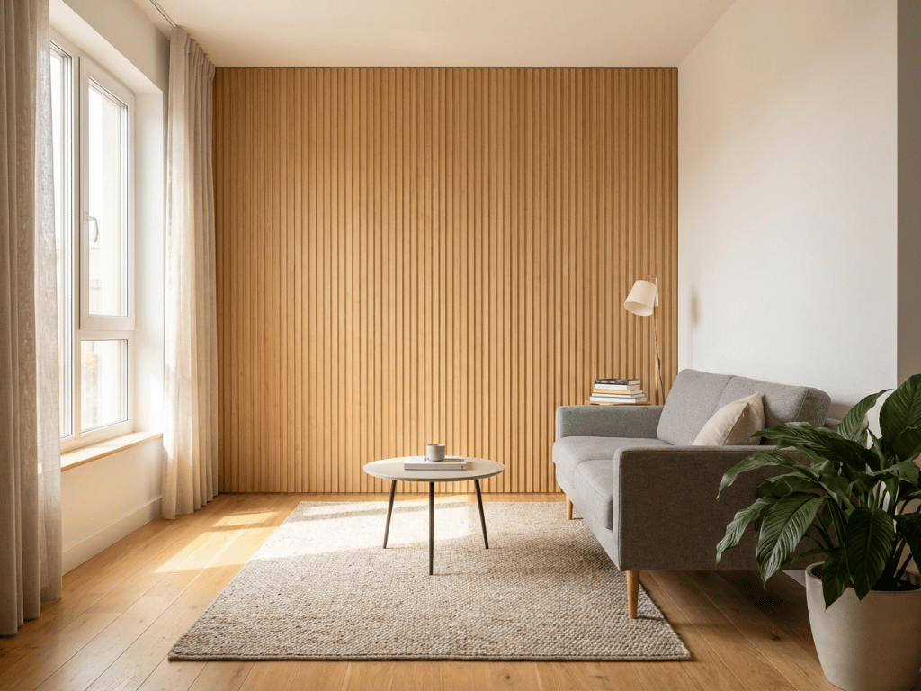 ruangan sempit terlihat luas dengan wall panel