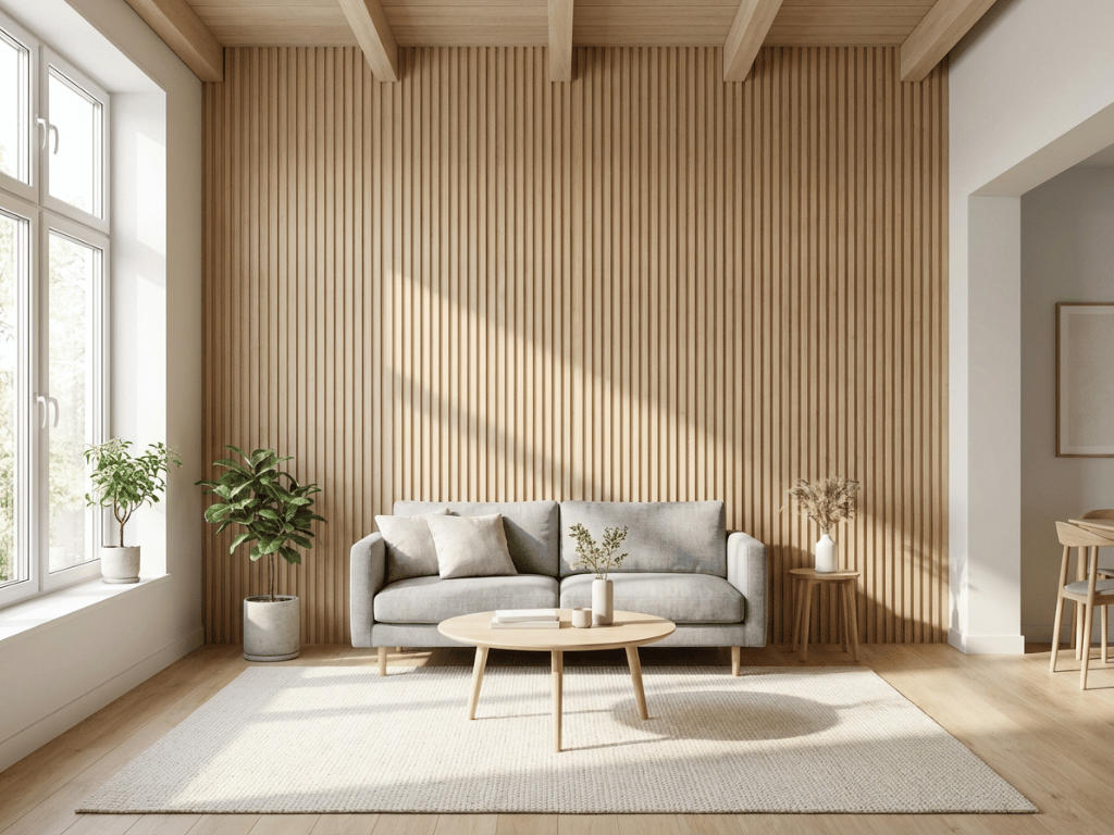 ruangan sempit terlihat luas dengan wall panel