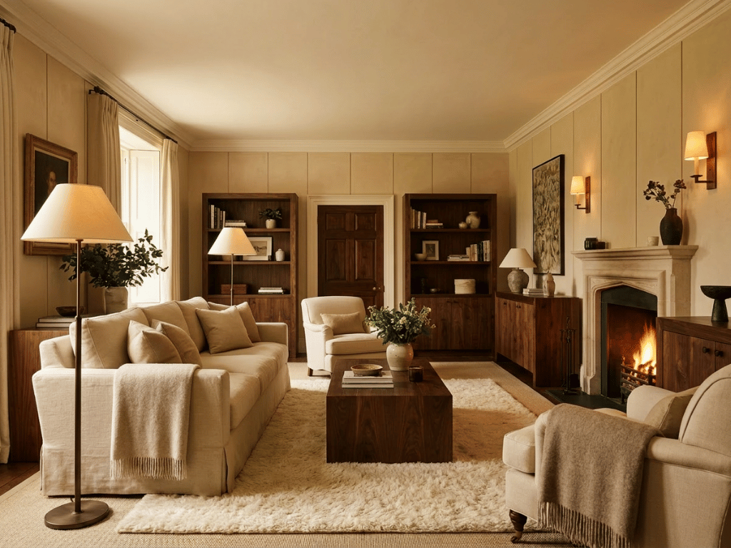 interior rumah old money dengan vibes hangat