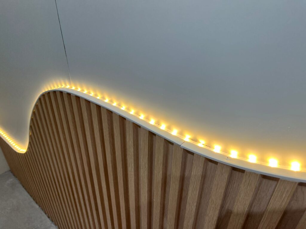 jenis led strip wall panel