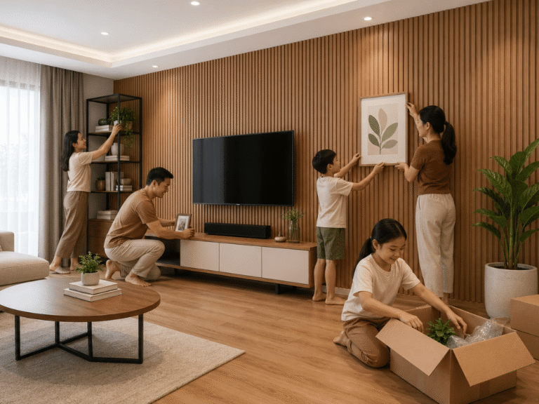 renovasi interior menata furnitur