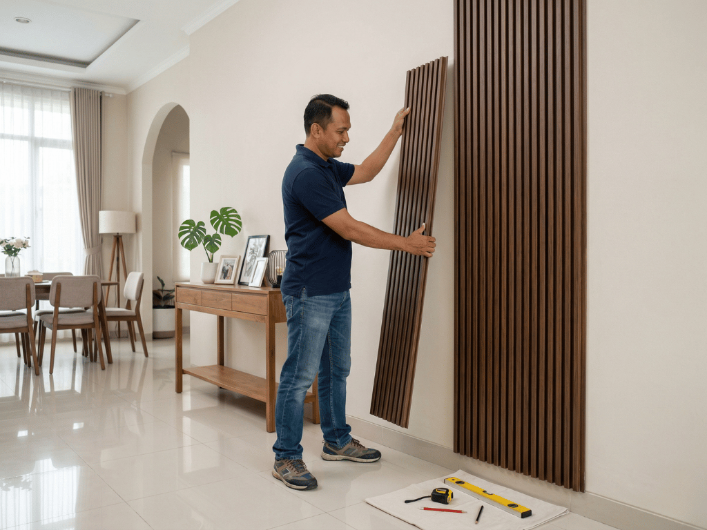 renovasi rumah cepat dengan wall panel