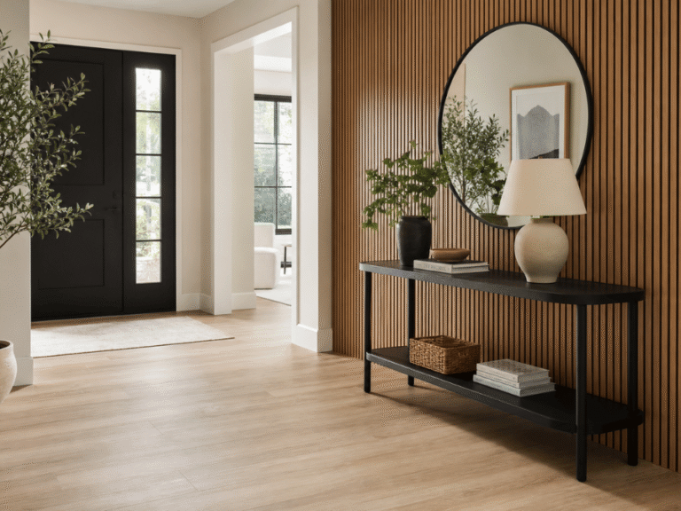 desain foyer rumah