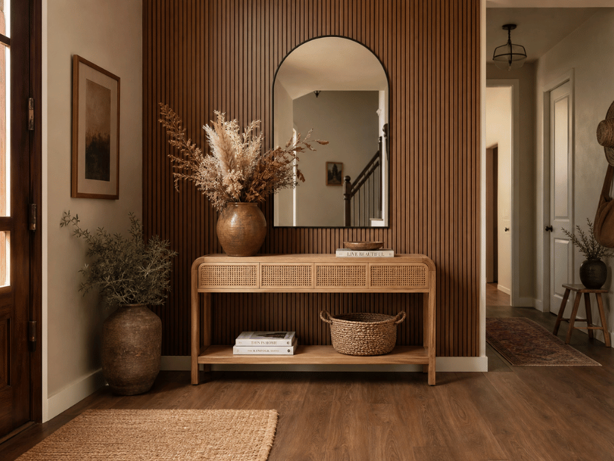 desain foyer rumah