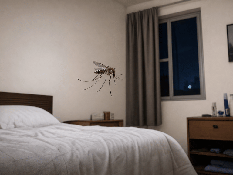 penyebab banyak nyamuk di kamar tidur