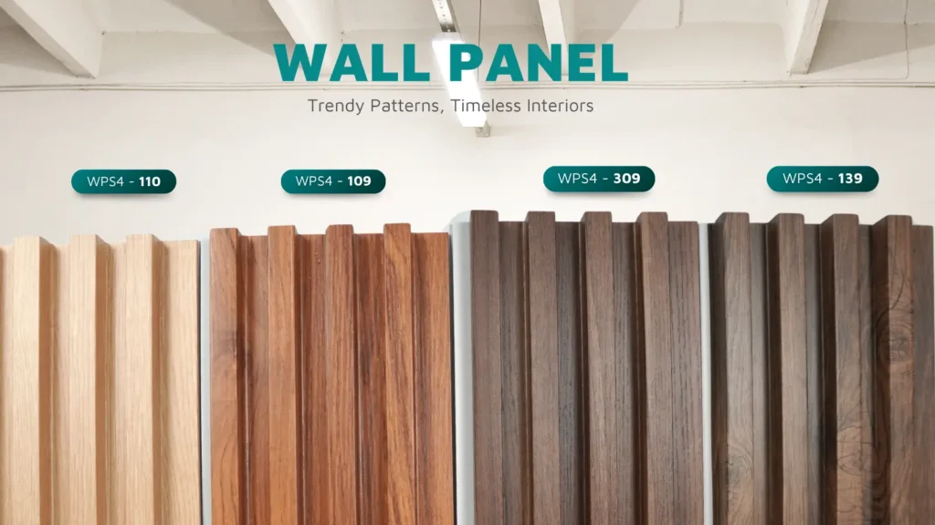Motif wall panel UPVC