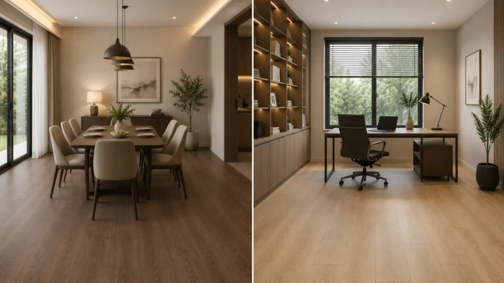 Penggunaan SPC flooring dan Laminate flooring
