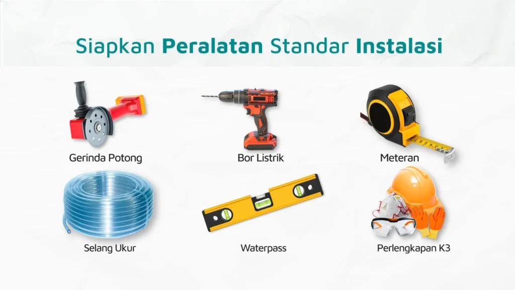 alat kerja pemasangan plafon