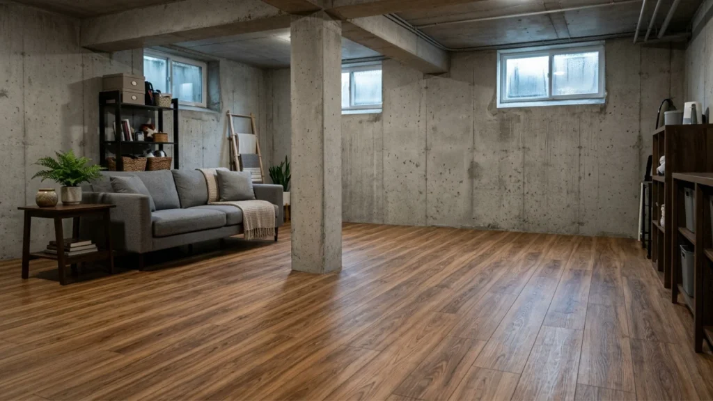 Area Basement  Lantai Dasar