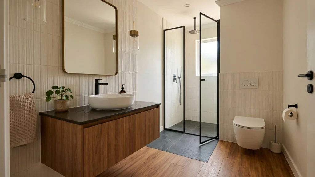 Area Kering Kamar Mandi