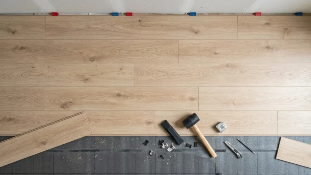 Cara Memasang SPC Flooring