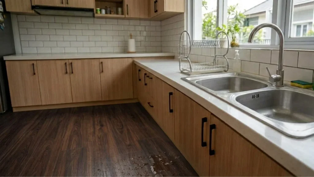 Dapur & Area Wastafel (Kitchen Area)
