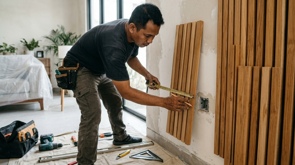 hal yang perlu diperhatikan saat pemasangan wall panel